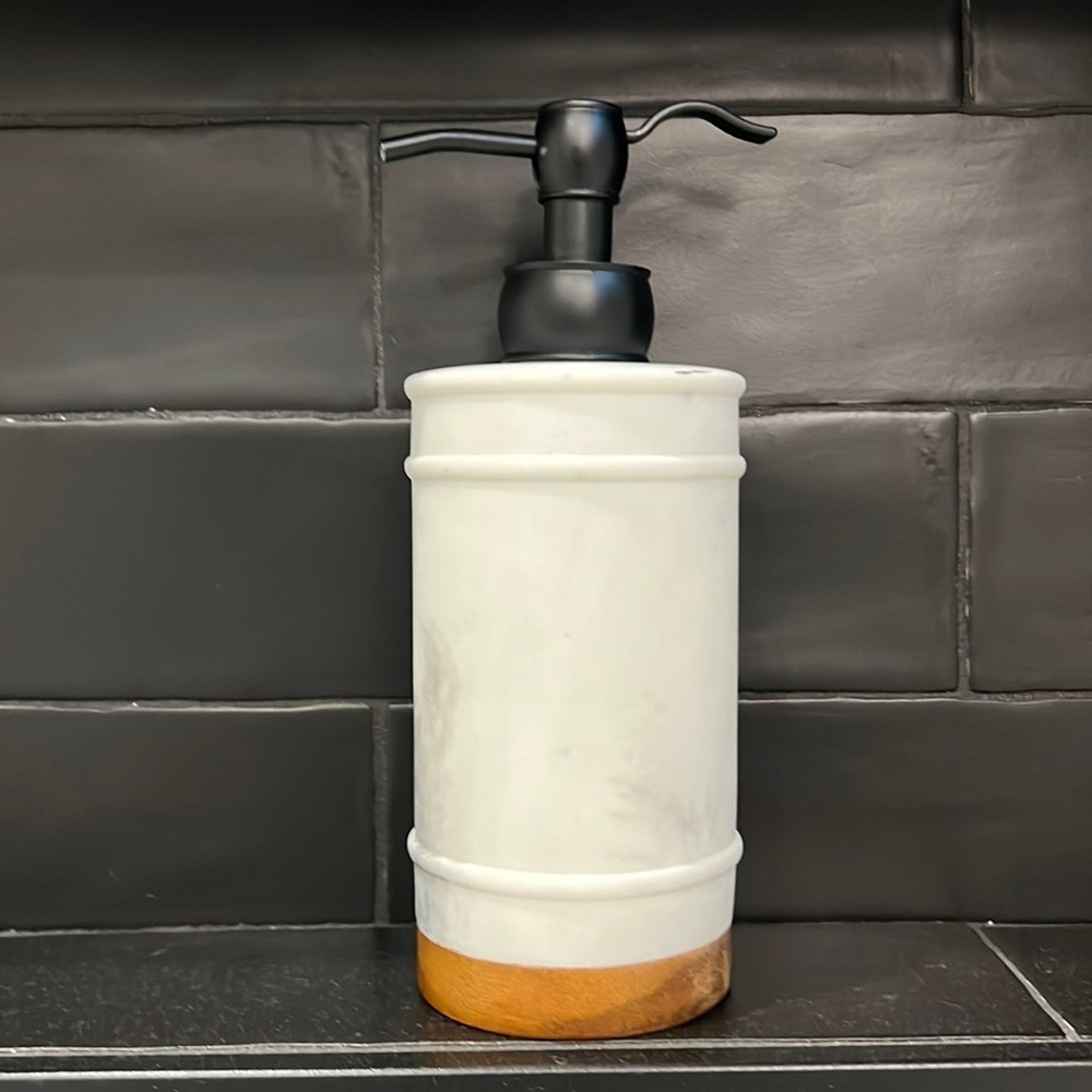 Mid Century Modern Soap Dispenser